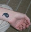 small wrist tattoo